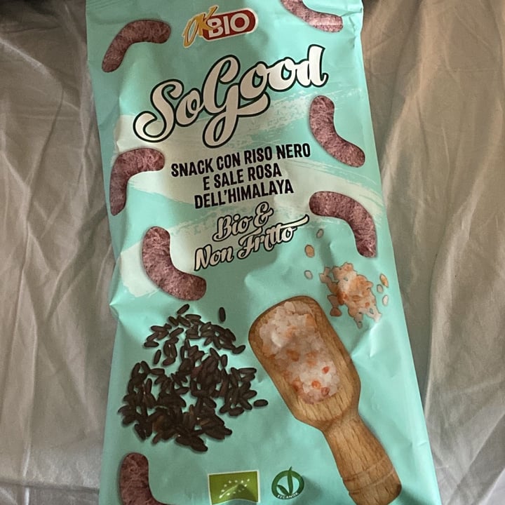 photo of Ok Bio Snack riso nero e sale rosa shared by @uornik2 on  23 Sep 2022 - review