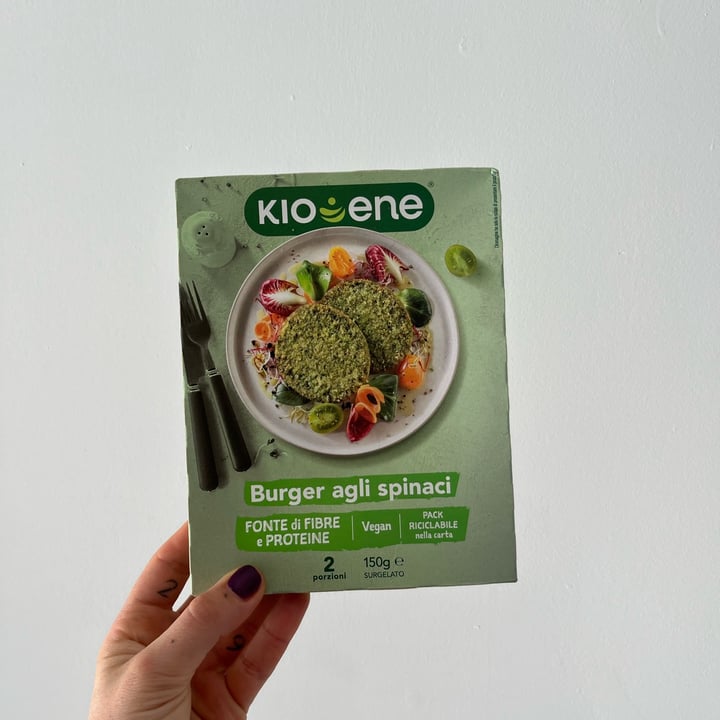 photo of Kioene Burger agli Spinaci shared by @ver0nika on  20 Jun 2022 - review