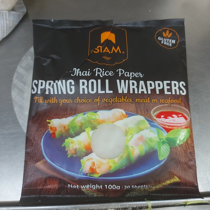 photo of de Siam Spring roll wrappers shared by @loryunni78 on  05 Oct 2022 - review