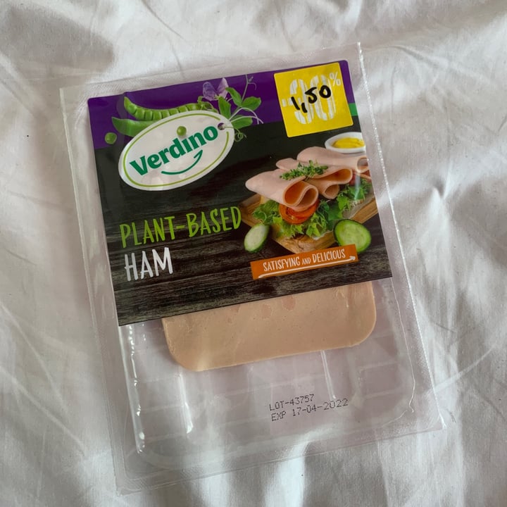 photo of Verdino Plant based ham shared by @hereforareason on  20 Apr 2022 - review
