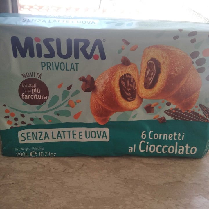review photo of Misura Cornetti al cioccolato Privolat shared by @alessandramarquez on 25 Apr 2021 - review