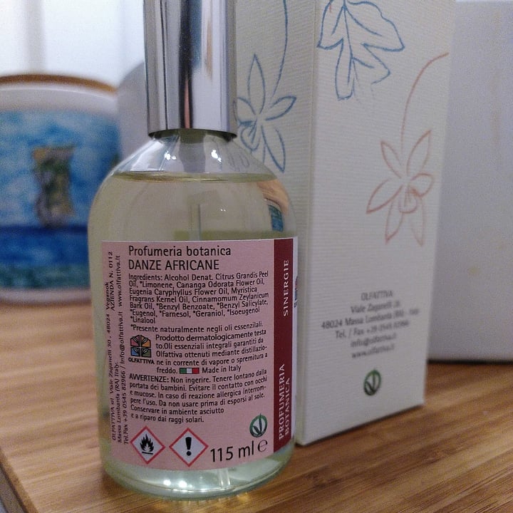 review photo of Olfattiva Danze Africane Profumo 100%naturale shared by @silviafrik on 06 May 2022 - review