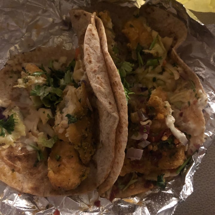 review photo of Earth Burger Fishless tacos shared by @migs on 15 Jan 2021 - review