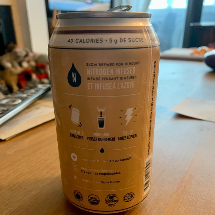 photo of Station Cold Brew Coffee Company Cold Brew Coffee Vanilla Nitro shared by @lauriemayb on  29 May 2022 - review