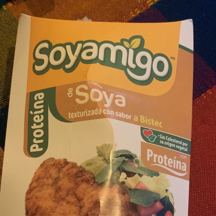 photo of Soyamigo Alimento a Base de Soya sabor Bistec/Milanesa shared by @jimenarochas on  29 Jun 2022 - review