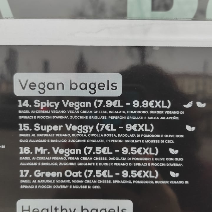 review photo of Bagel Store Spicy Vegan shared by @wingsforwords on 19 Feb 2022 - review