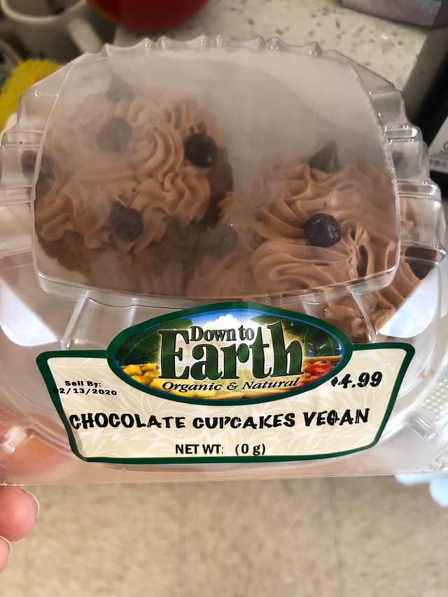 Foto do prato “Vegan Chocolate Cupcakes”