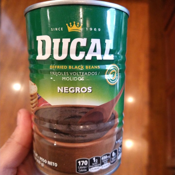 photo of Ducal Refried Beans Refried Black Beans shared by @angelaethica7 on  10 Feb 2022 - review