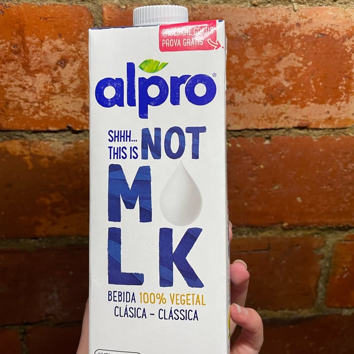 photo of Alpro Not M*lk shared by @pauladelriver on  05 Dec 2022 - review