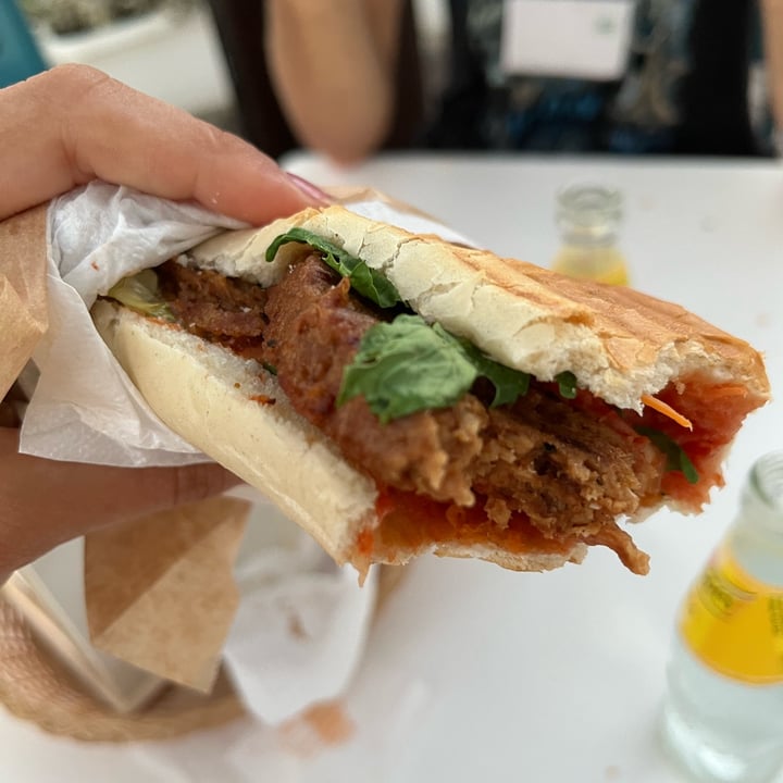 review photo of Lido Horcynus Orca - Relaxing Beach Bar (ex Lido Legambiente) Veggie Burger shared by @curlyojam on 26 Jul 2022 - review