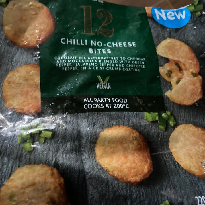 photo of Morrisons Chilli no cheese bites shared by @thebrummievegan on  31 Oct 2020 - review