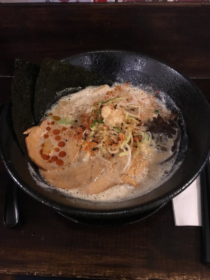 photo of Mr Ramen San Vegetarian Charsiu Ramen (w/o egg) shared by @cindycatter on  01 Aug 2019 - review