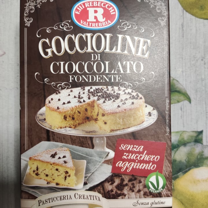 photo of Fratelli Rebecchi Valtrebbia Gocce Di Cioccolato Fondente shared by @michelaa on  10 Nov 2022 - review