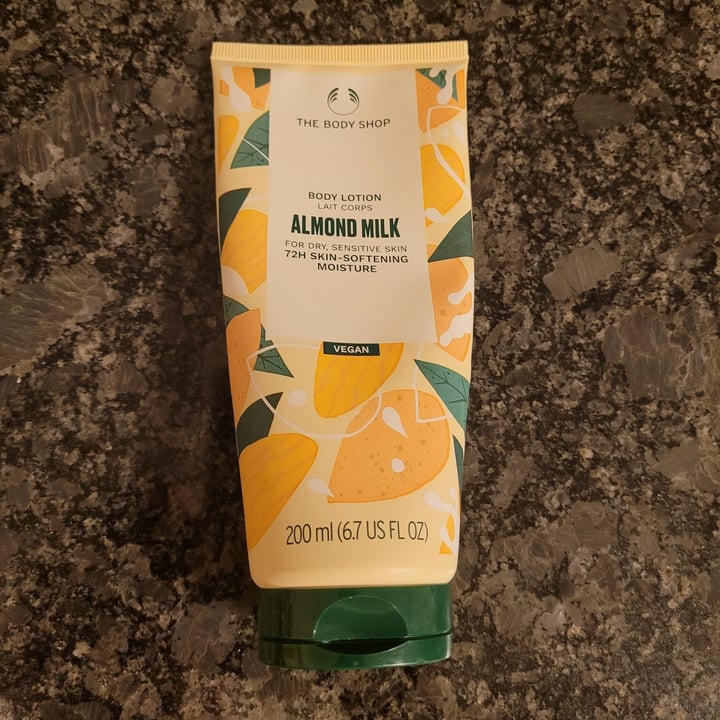 photo of The Body Shop Almond milk body lotion shared by @martyna89 on  28 Mar 2022 - review