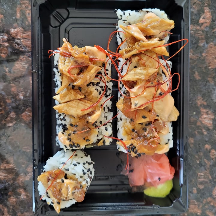 photo of Liberation Kitchen Snackie Chan Eggplant Eel Roll shared by @yourfriendjen on  17 Sep 2022 - review