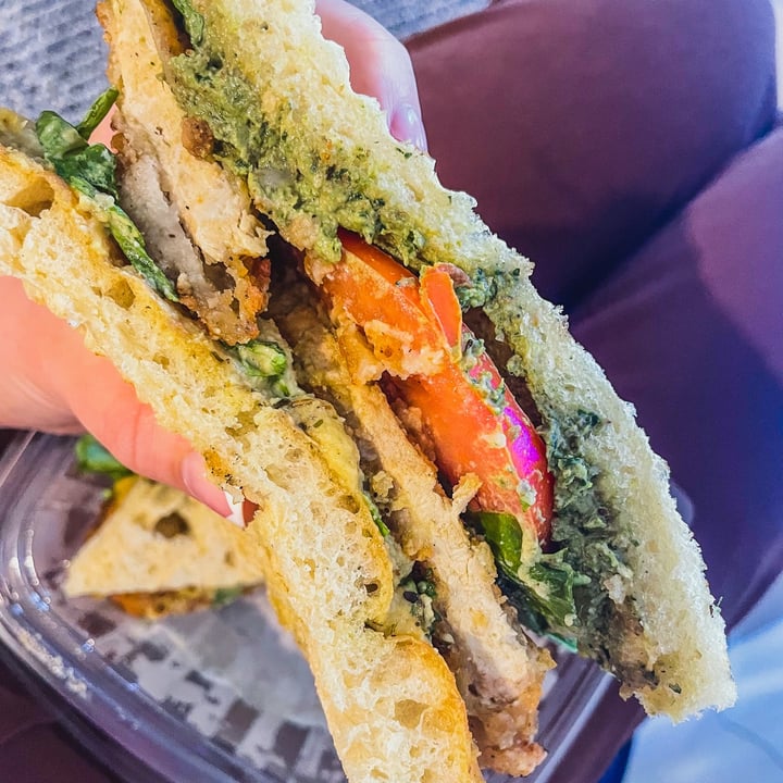photo of Peacefood PFC Unchicken Panini shared by @ebarosay on  14 Oct 2021 - review