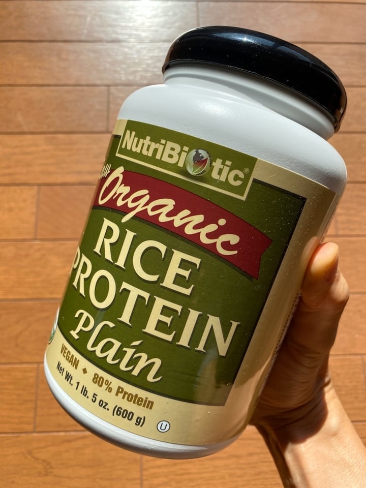 photo of NutriBiotic Organic rice protein shared by @manamanas on  02 Nov 2019 - review