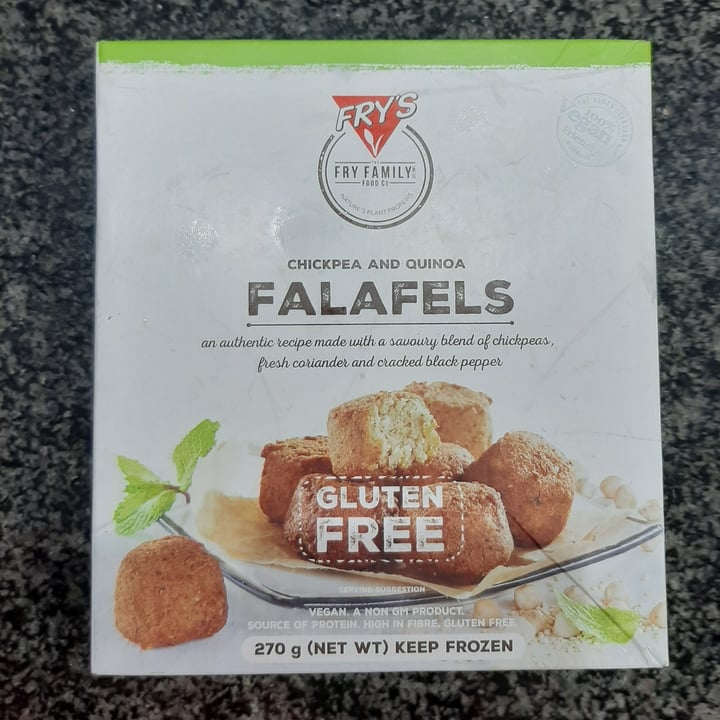 photo of Fry's Family Food Chickpea and Quinoa Falafel shared by @veganontheprairie on  08 Oct 2020 - review