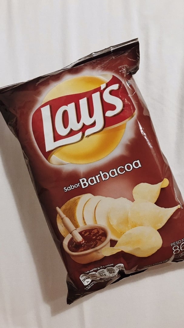 photo of Lay's Papas Fritas Jamos Serrano shared by @brisacardoso on  20 Jan 2020 - review