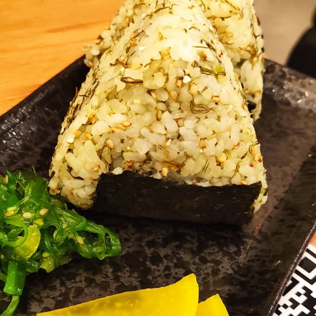Photo of the dish “Wasabi Onigiri”