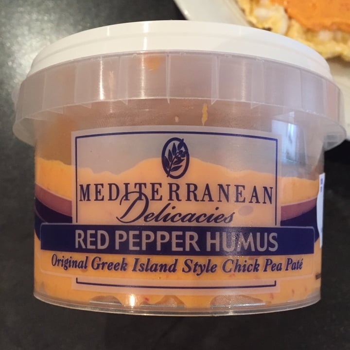 photo of Mediterranean Delicacies Red pepper hummus shared by @peachesnplants on  01 Nov 2020 - review