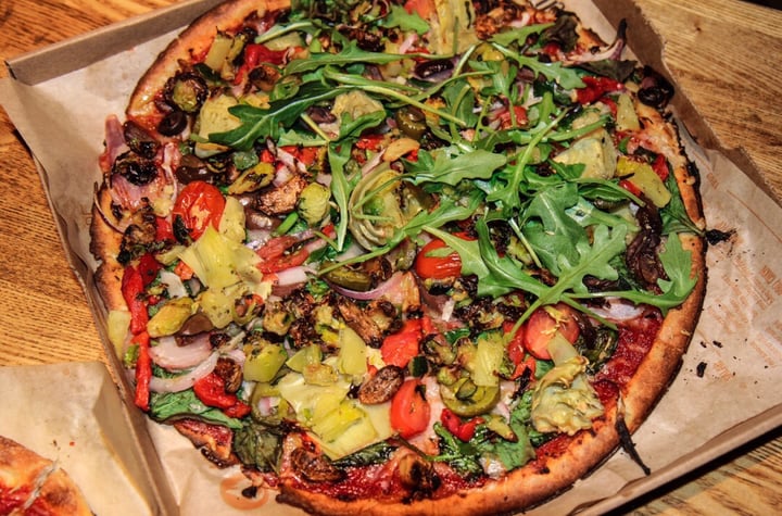 review photo of Blaze Pizza Blaze Build Your Own Vegan Pizza shared by @athena on 06 Feb 2019 - review