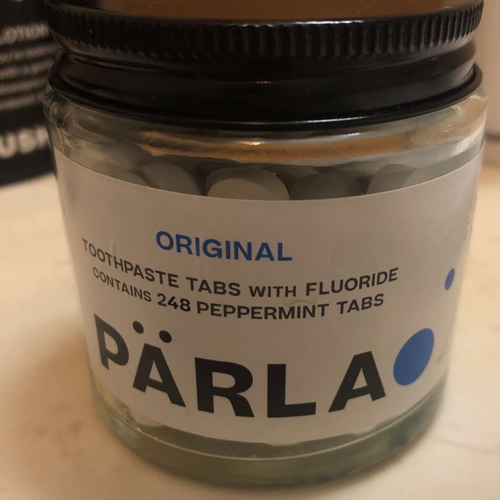 review photo of Pärla Toothpaste tabs shared by @ary12 on 07 Mar 2021 - review