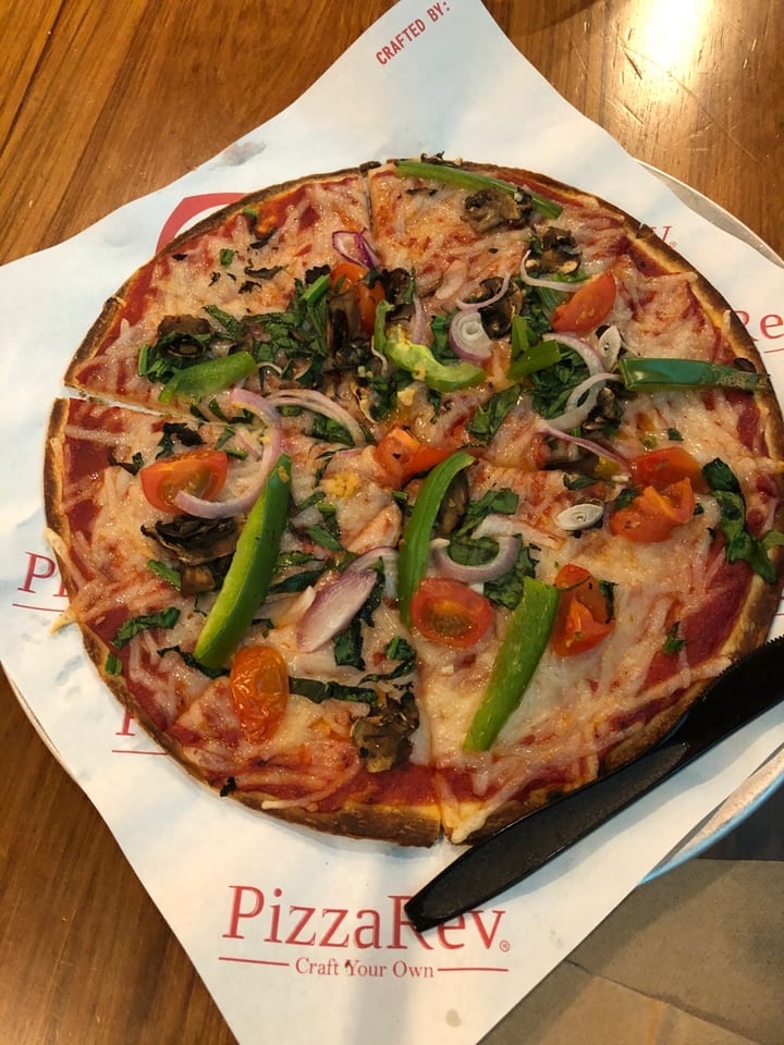 photo of PizzaRev Pizza Vegana shared by @inaldama on  11 Mar 2020 - review