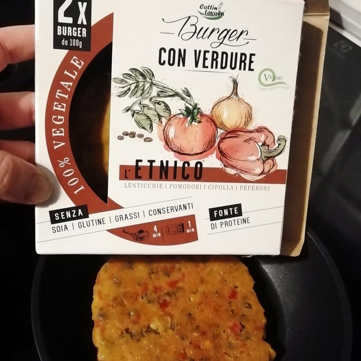 review photo of Cottintavola Burger Con Verdure LβEtnico shared by @stregatta on 24 Oct 2022 - review
