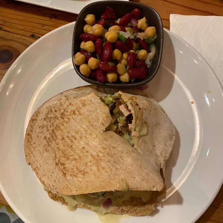 photo of The Cafe Falafel Pita Sandwich shared by @divyasandeep on  13 Dec 2020 - review
