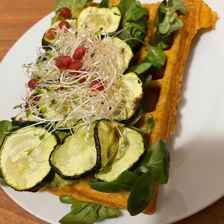 review photo of SERCE NA WIDELCU Vegan Waffle With Avocado Weganski Gofr Wytrawny Zdrowy Mix shared by @charu7890 on 27 Feb 2021 - review