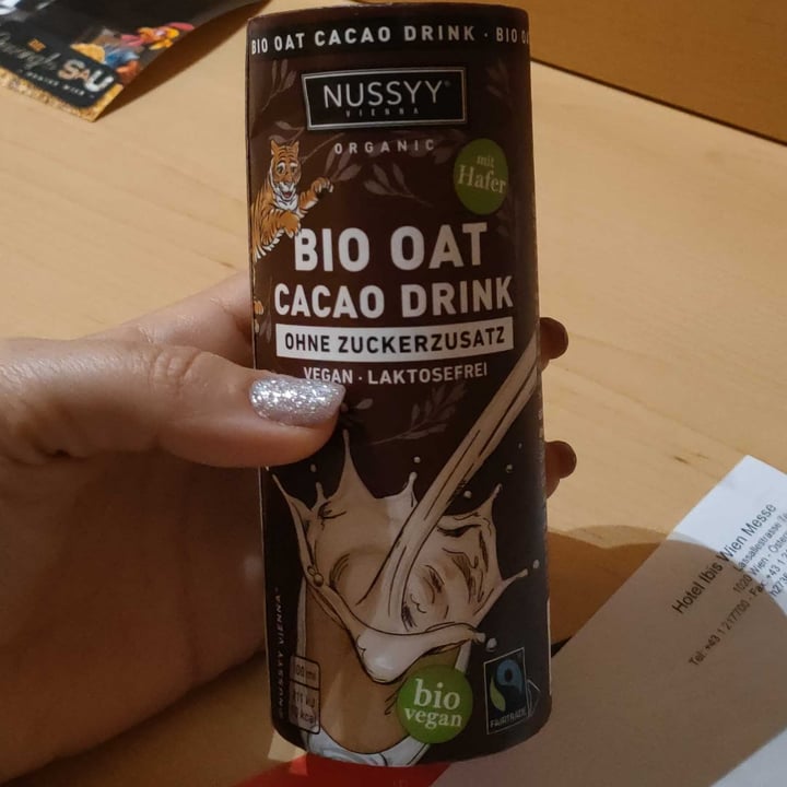 review photo of NUSSYY Vienna bio oat cacao drink shared by @lilluzza1281 on 07 Dec 2022 - review