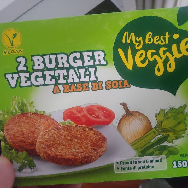 photo of My Best Veggie 2 Burger Vegetali a base di soia shared by @veganiscool on  08 Jul 2021 - review