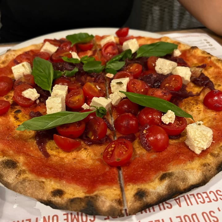 photo of Rubiu - Birrificio Artigianale e Brew Pub pizza mediterraneo vegan shared by @lelleem on  24 Sep 2022 - review