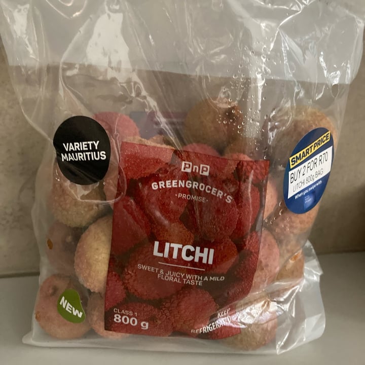 photo of Pick n Pay Litchis shared by @ctfloof on  29 Dec 2021 - review