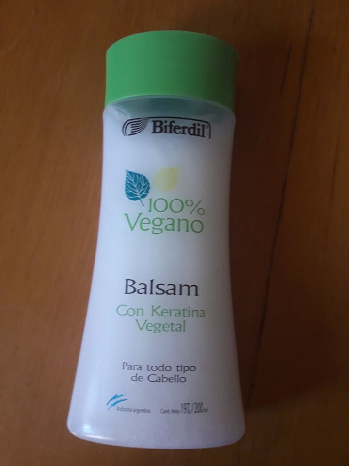 photo of Biferdil Balsam con Keratina Vegetal shared by @solesha15 on  24 Dec 2019 - review