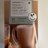 Woolworths instant vegan chai latte