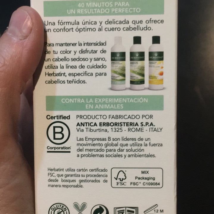 review photo of Herbatint Tintura De Pelo shared by @stefl on 11 Feb 2022 - review