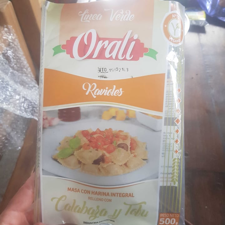 photo of Orali Ravioles De Calabaza Y Tofu shared by @liladsf13 on  25 Aug 2021 - review