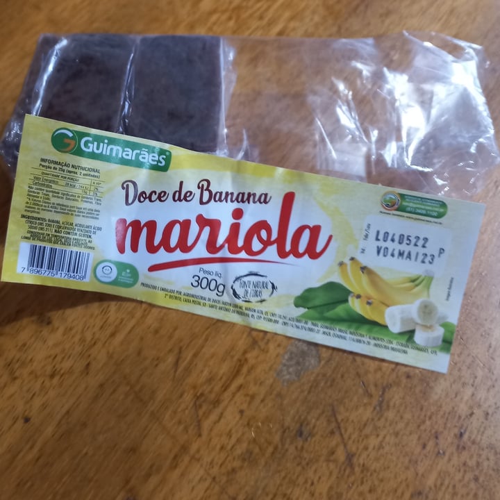 photo of Guimarães doce de banana shared by @anamaciel on  14 Jun 2022 - review