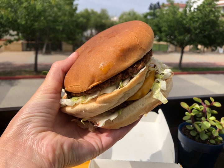 photo of Plant Power Fast Food Big Zac Burger shared by @sarahkarver on  15 May 2019 - review