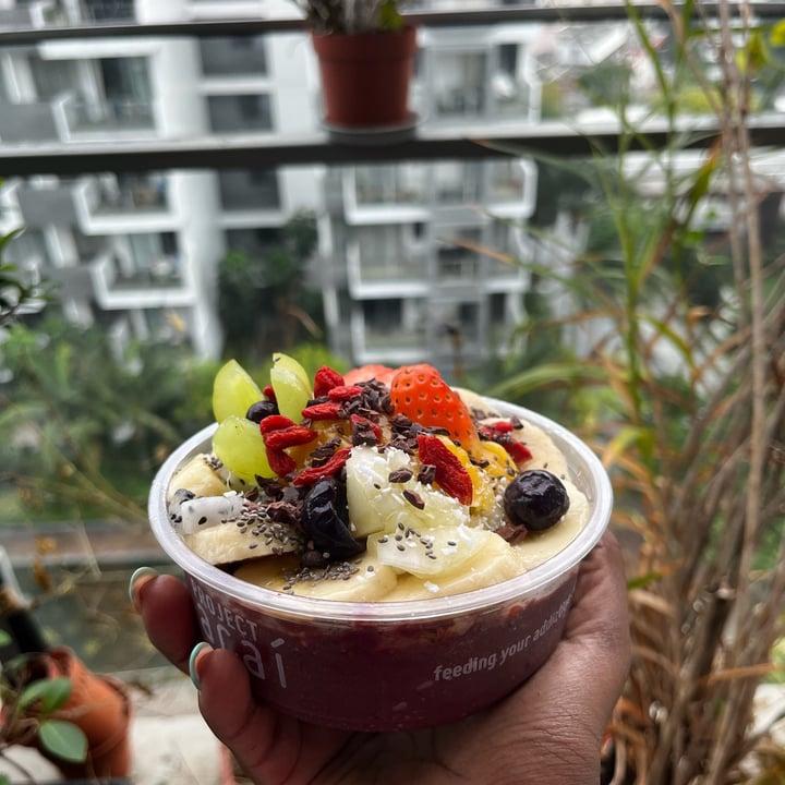 photo of Project Açaí Original Flower Bowl shared by @laksh03 on  12 Jan 2022 - review