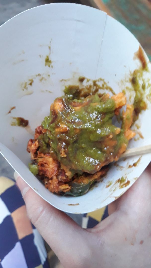 photo of Flyover Brussels Sprouts Pakora/Fritters shared by @biancag on  02 Aug 2019 - review