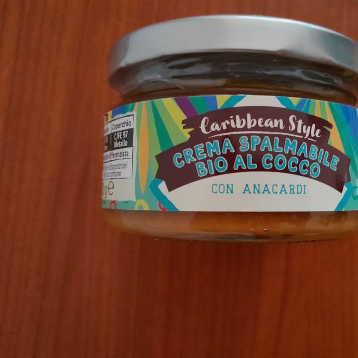 photo of Caribbean Style Crema Spalmabile Bio Al Cocco Con Anacardi shared by @susannabije on  01 Jul 2022 - review