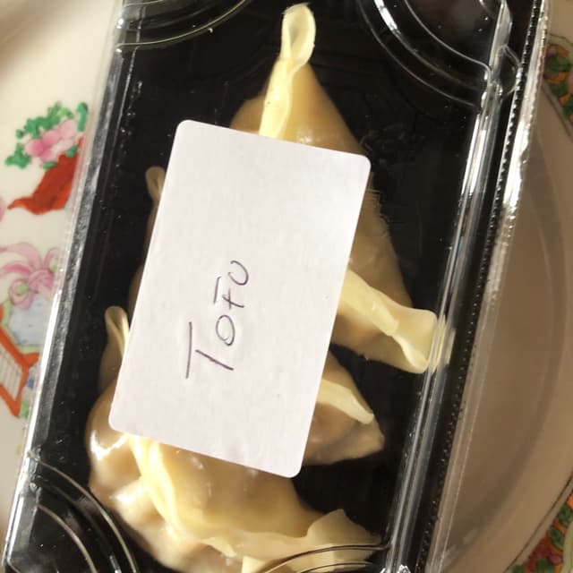 Photo of the dish “Gyoza tofu”