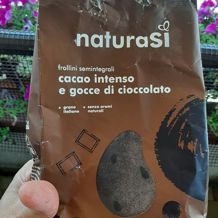 photo of Natura Sì Biscotti gocce di cioccolato shared by @gianniveg on  05 Sep 2022 - review