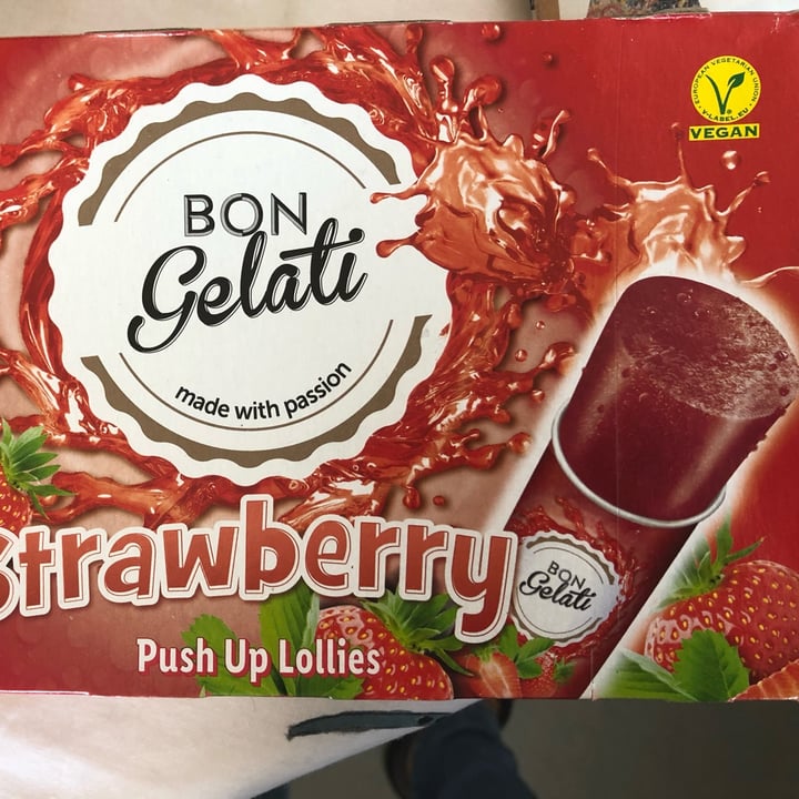 photo of Bon Gelati  Strawberry Push Up Lollies shared by @vanmartins on  10 Jun 2022 - review