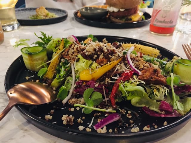 Photo of the dish “C-2 Sausage Quinoa Salad”