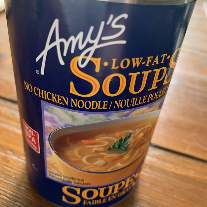 photo of Amy’s Amy’s No Chicken Noodle shared by @linnyrw on  12 Apr 2022 - review