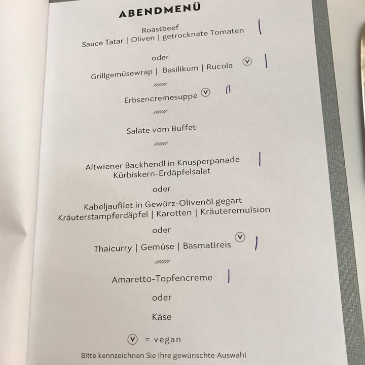 photo of Reduce Hotel Vital Superior Bad Tatzmannsdorf Four course dinner menu shared by @lunaleeat on  29 Jul 2020 - review